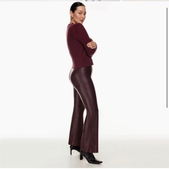 Aritzia Pants - Aritzia Wilfred Roma Pant Brown Sz 10